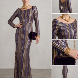 Midnight Gala Maxi Dress