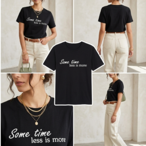 Casual T-Shirt Black