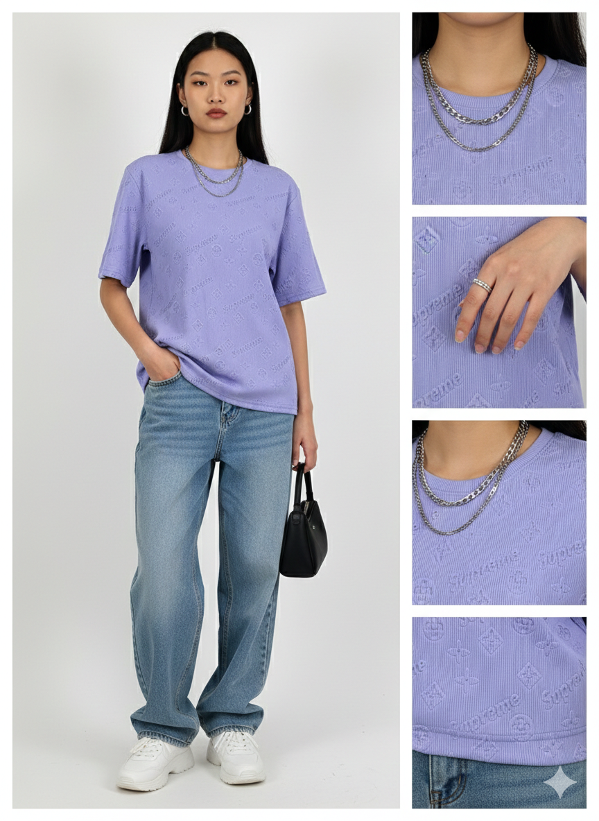 Gemini_Generated_Image_ (31) Casual T-Shirt Lavender