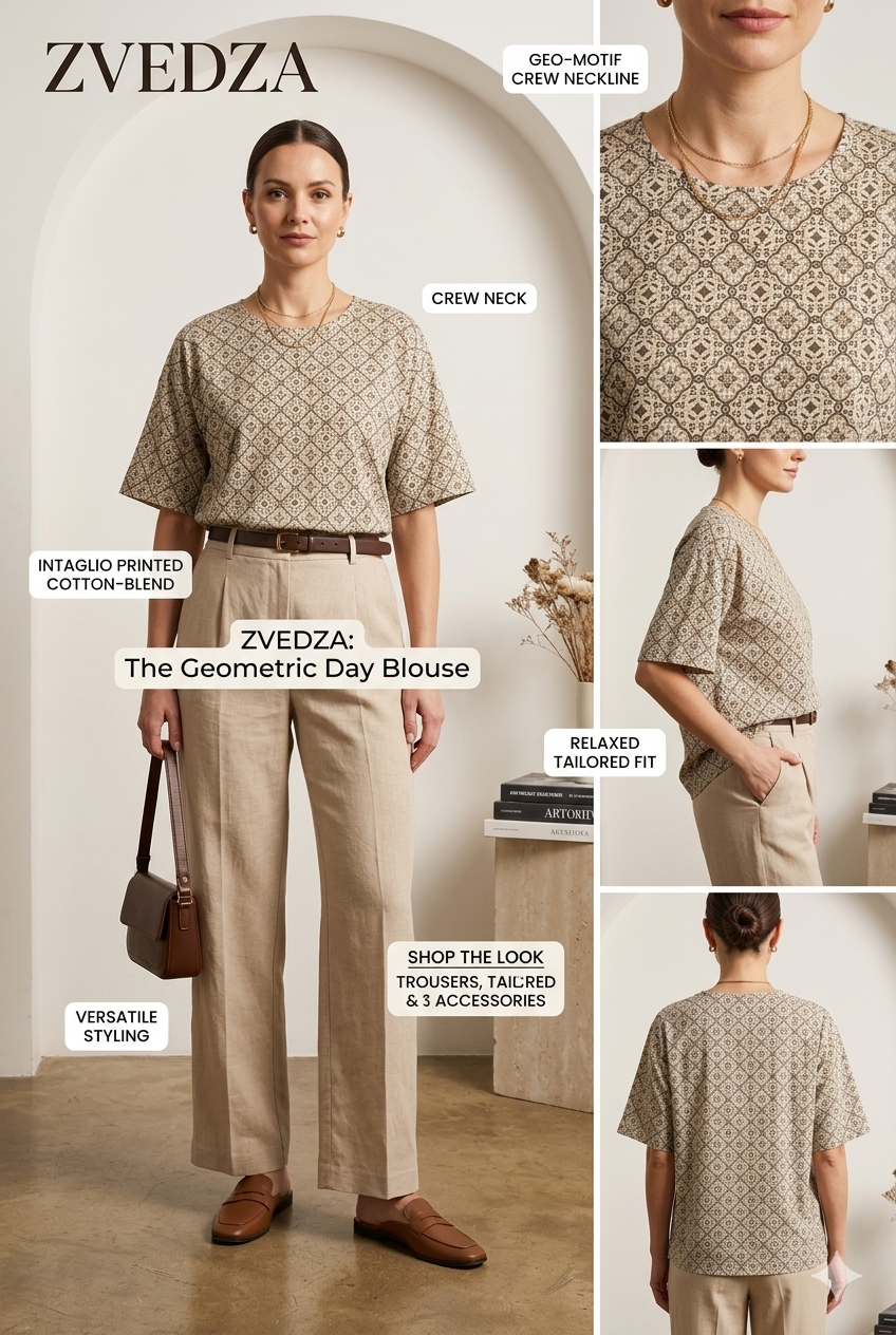 zf tee zvd printed beige geomrty1 zf tee zvd printed beige geomrty1