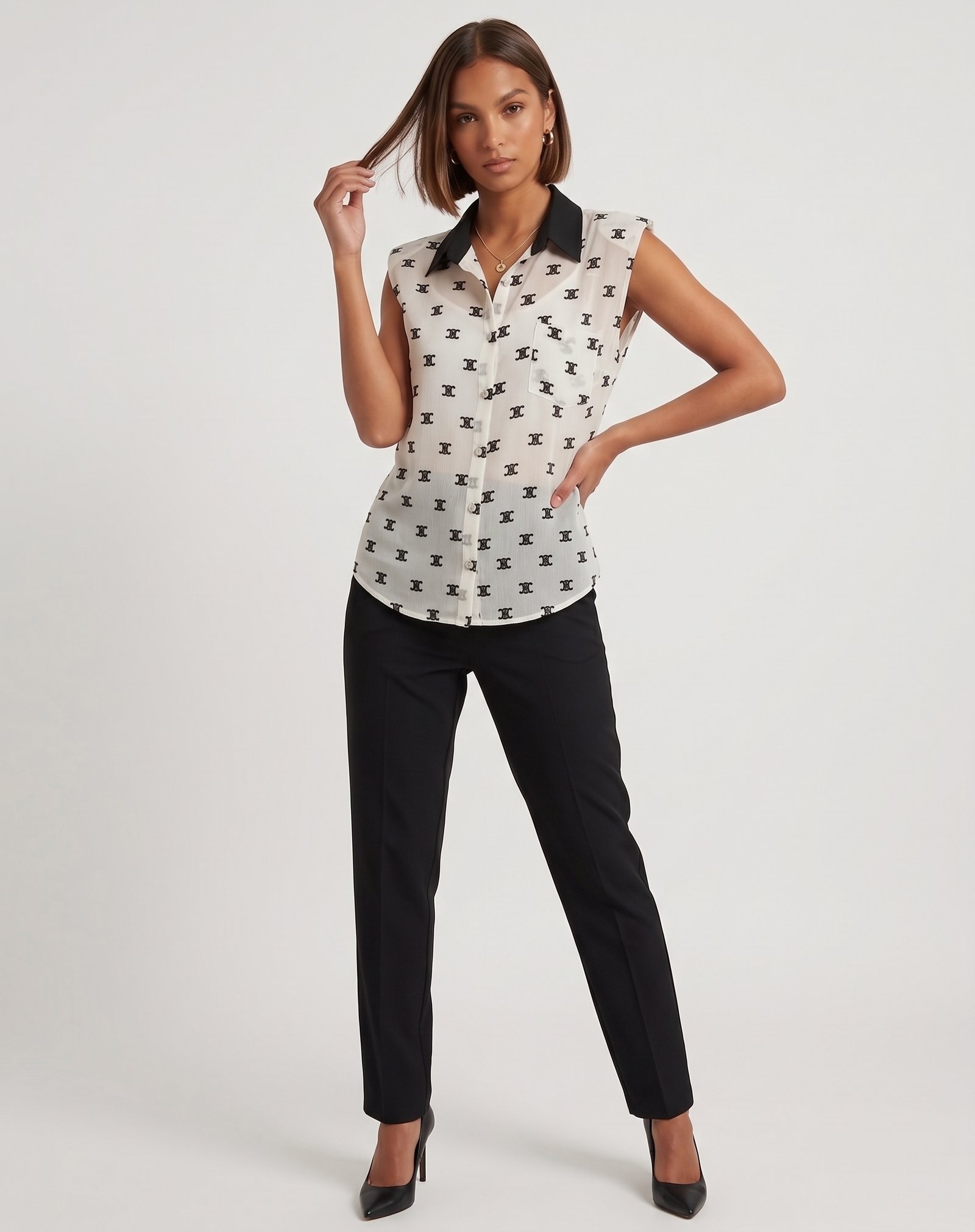 zf shirt sheer organza full zf shirt sheer organza full
