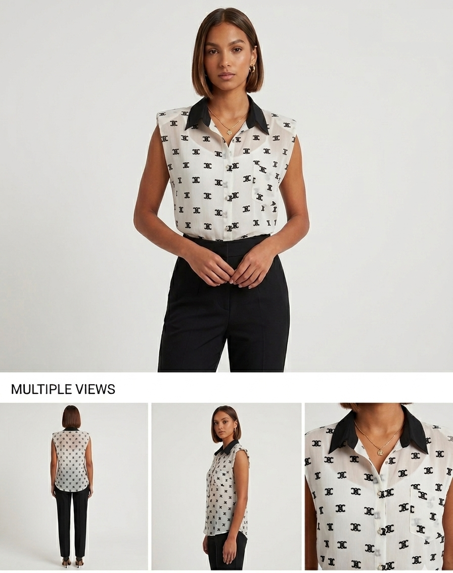 zf shirt sheer orgnza multi zf shirt sheer orgnza multi